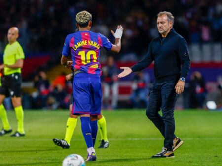 Hansi Flick llama al esfuerzo y autocrítica de Lamine Yamal en el Barcelona