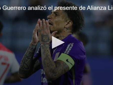 Paolo Guerrero: la recuperación de Alianza Lima tras la eliminación en Copa Sudamericana